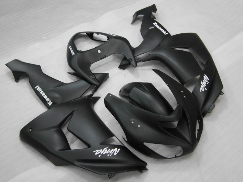 Matte Black Factory Style - NINJA ZX-10R 06-07 Fairing Kit