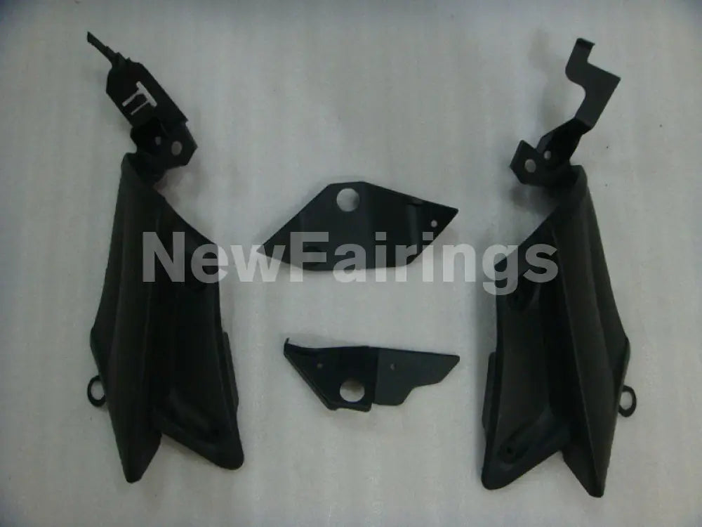 Matte Black and Gloss Black with Red Decals Factory Style - YZF-R6 03-04 Fairing Kit Vehicles & Parts > Vehicle Parts &