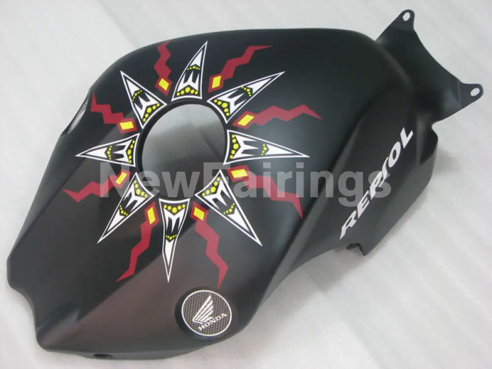 Matte Black and Orange Rossi - CBR1000RR 08-11 Fairing Kit