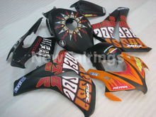 Load image into Gallery viewer, Matte Black and Orange Rossi - CBR1000RR 08-11 Fairing Kit