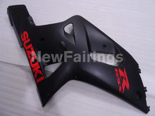 Load image into Gallery viewer, Matte Black with Red Decals Factory Style - GSX-R600 01-03 Fairing Kit