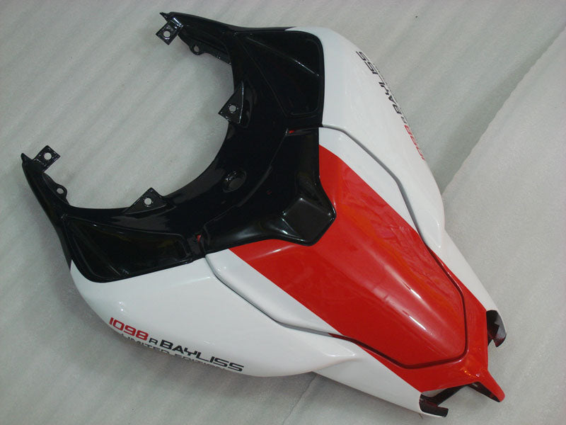 Number 21 Red and White Black Star - Ducati 848/1098/1198