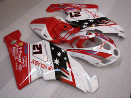 Number 21 Red and White Xerox - Ducati 749/999 03-04