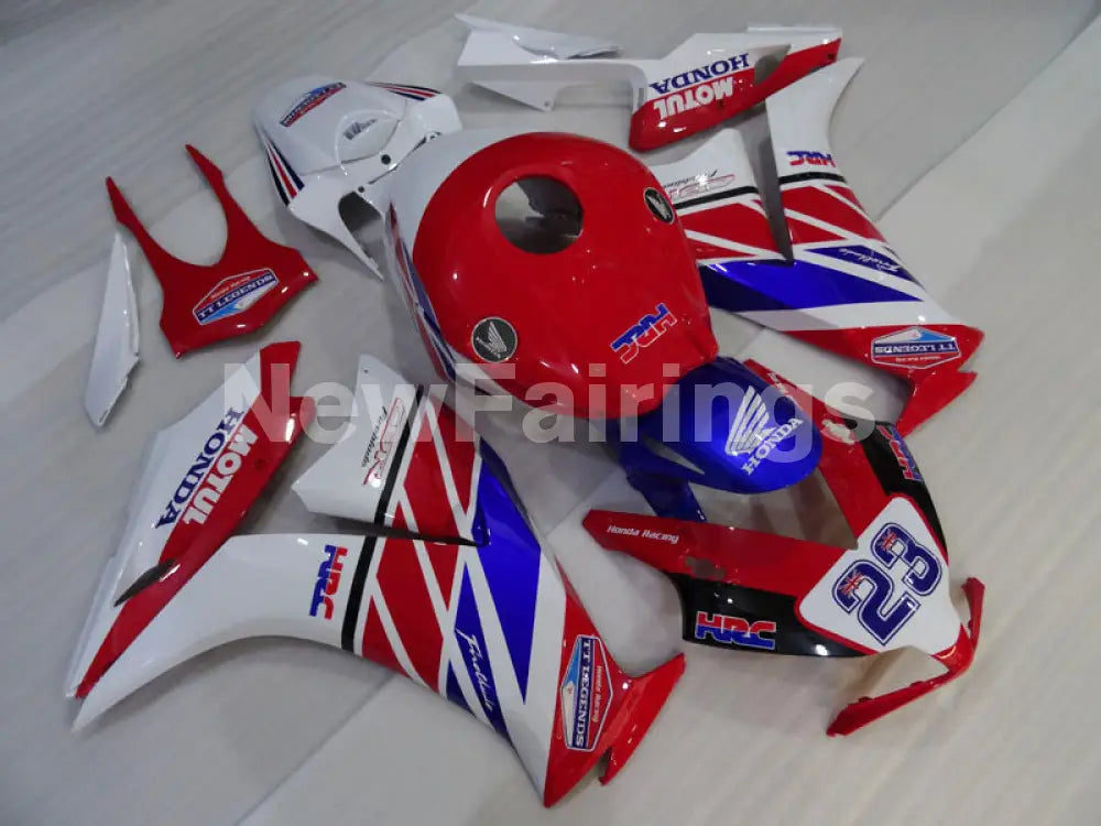 Revive the True Spirit of CBR1000RR with White & Red Blue MOTUL Fairing ...