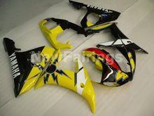Load image into Gallery viewer, Number 46 Yellow and Black Sun Moon - YZF-R6 03-04 Fairing Kit Vehicles &amp; Parts &gt; Vehicle Parts &amp; Accessories &gt; Motor