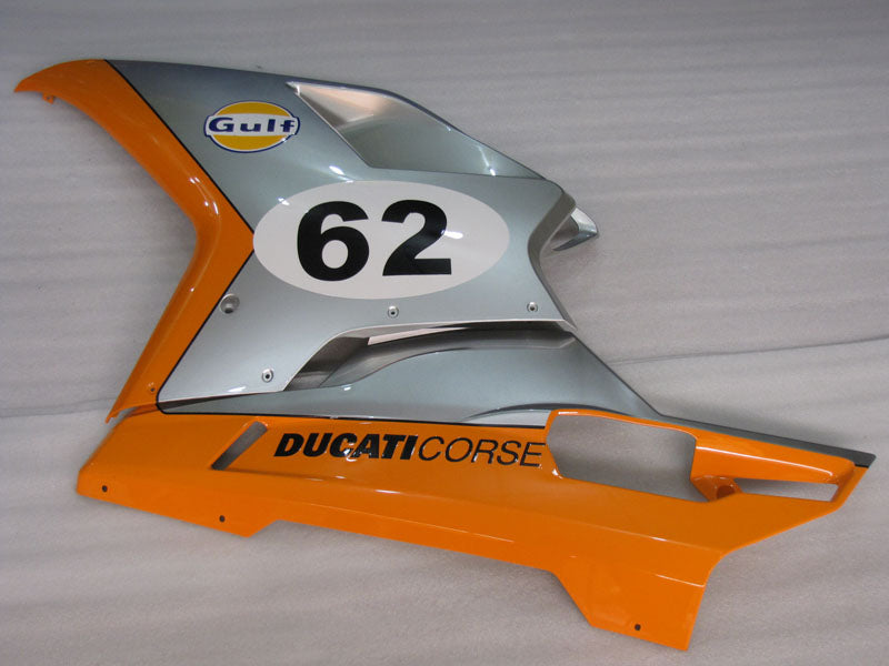 Number 62 Orange and Silver Gulf - Ducati 848/1098/1198