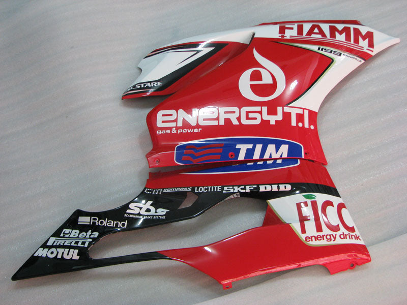 Number 7 Red and White TIM - Ducati 1199 Panigale 12-14