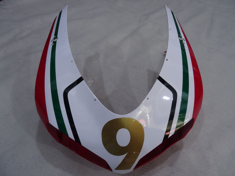 Number 9 Red and White Black PIRELLI - Ducati 848 07-11