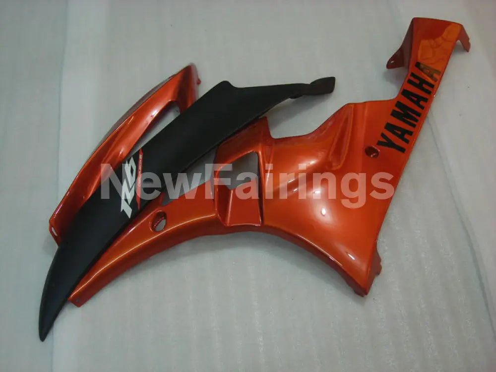 Orange and Matte Black Factory Style - YZF-R6 06-07 Fairing Kit Vehicles & Parts > Vehicle Parts & Accessories > Motor
