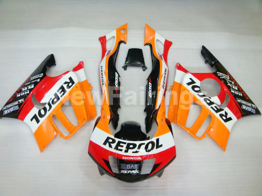Orange and Red Black Repsol - CBR600 F3 95-96 Fairing Kit -