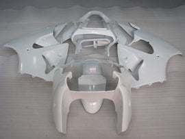 Pearl White No decals - NINJA ZX-6R 00-02 Fairing Kit