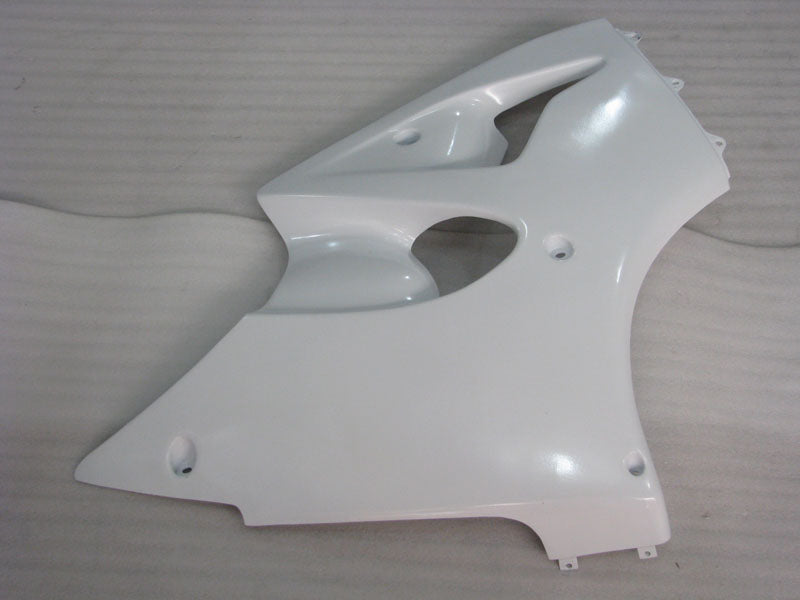 Pearl White No decals - NINJA ZX-6R 00-02 Fairing Kit