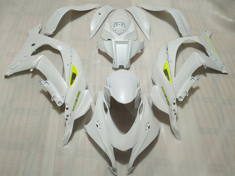 Pearl White Factory Style - NINJA ZX-10R 16-20 Fairing Kit
