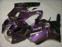 Load image into Gallery viewer, Purple and Black Flame - NINJA ZX-12R 02-04 Fairing Kit