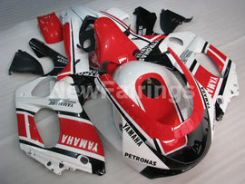 Red and White YAMALUBE - YZF600R Thundercat 96-07 Fairing Kit Vehicles & Parts > Vehicle Parts & Accessories > Motor