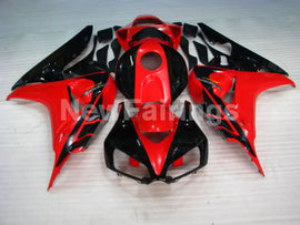 Red Black Factory Style - CBR1000RR 06-07 Fairing Kit -