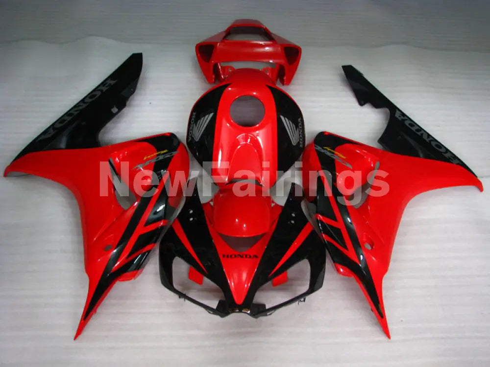 Red and Black Factory Style - CBR1000RR 06-07 Fairing Kit -