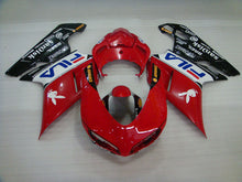 Load image into Gallery viewer, Red and Black FILA - Ducati 848/1098/1198 07-11 Fairing Kit