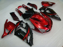 Load image into Gallery viewer, Red and Black Flame - NINJA ZX-14R 06-11 Fairing Kit