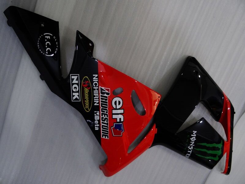 Red and Black Monster - NINJA ZX-10R 04-05 Fairing Kit