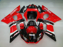 Load image into Gallery viewer, Red and Black White Factory Style - YZF-R6 98-02 Fairing Kit Vehicles &amp; Parts > Vehicle Parts &amp; Accessories > Motor