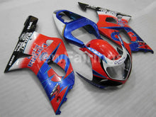 Load image into Gallery viewer, Red and Blue Corona - GSX-R600 01-03 Fairing Kit