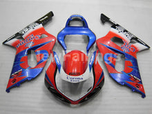 Load image into Gallery viewer, Red and Blue Corona - GSX-R600 01-03 Fairing Kit