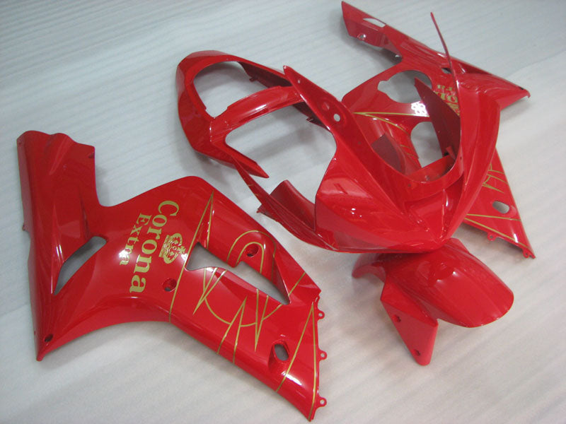 Red Corona - NINJA ZX-6R 03-04 Fairing Kit - Vehicles &