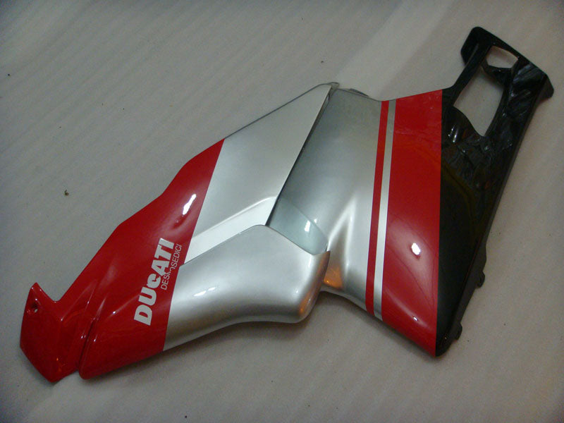 Red and Silver Black Factory Style - Ducati 749/999 05-06
