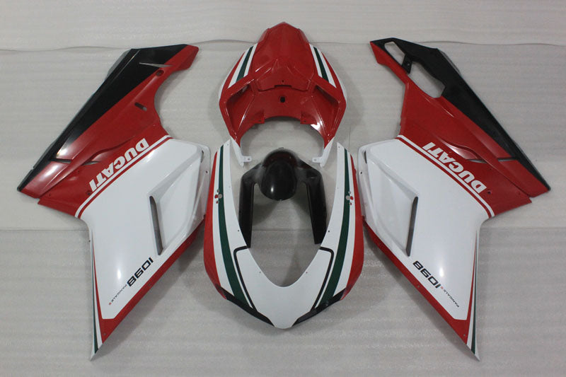 Red and White Black Factory Style - Ducati 1098 07-11
