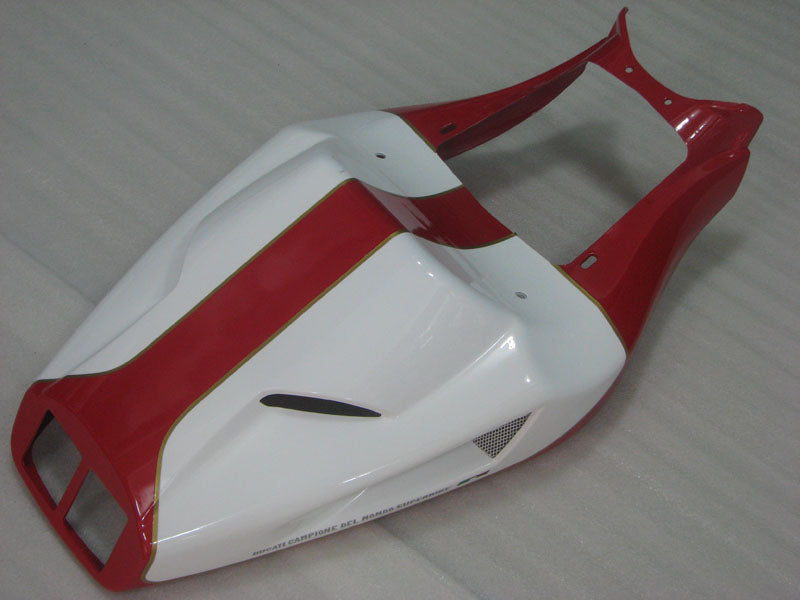Red and White Black Factory Style - Ducati 916 96-02