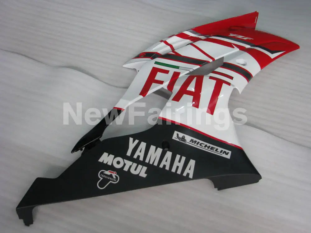 Red and White Black FIAT - YZF-R6 08-16 Fairing Kit Vehicles & Parts > Vehicle Parts & Accessories > Motor Vehicle