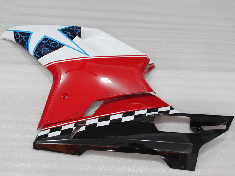 Red White and Black Star - Ducati 848/1098/1198 07-11