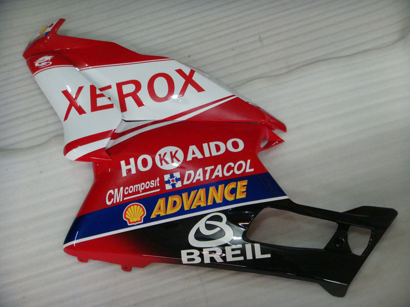 Red and White Black Xerox - Ducati 749/999 05-06 Fairing