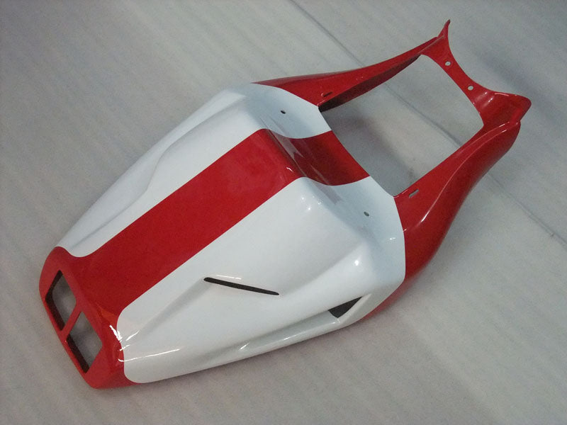 Red and White Factory Style - Ducati 748 96-02 Fairing Kit