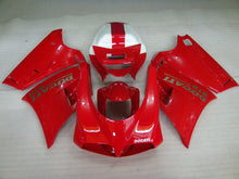 Load image into Gallery viewer, Red and White Factory Style - Ducati 916 96-02 Fairing Kit
