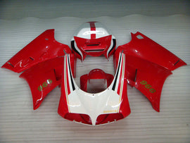Red and White Factory Style - Ducati 996 96-02 Fairing Kit