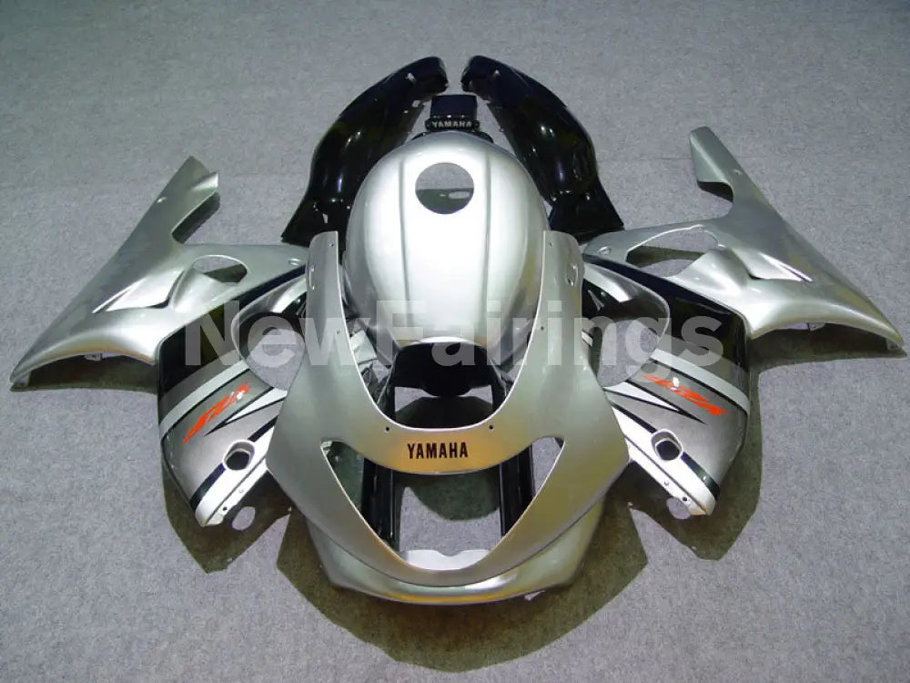 Silver and Black Factory Style - YZF600R Thundercat 96-07 Fairing Kit Vehicles & Parts > Vehicle Parts & Accessories >