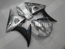 Load image into Gallery viewer, Silver and Matte Black Factory Style - YZF-R6 03-04 Fairing Kit Vehicles &amp; Parts &gt; Vehicle Parts &amp; Accessories &gt; Motor