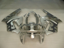 Load image into Gallery viewer, Silver and Black Flame - NINJA ZX-12R 02-04 Fairing Kit