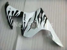 Load image into Gallery viewer, White and Black Flame - YZF-R6 03-04 Fairing Kit Vehicles &amp; Parts &gt; Vehicle Parts &amp; Accessories &gt; Motor Vehicle Parts &gt;
