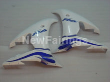Load image into Gallery viewer, White and Blue Factory Style - YZF-R6 03-04 Fairing Kit Vehicles &amp; Parts &gt; Vehicle Parts &amp; Accessories &gt; Motor Vehicle