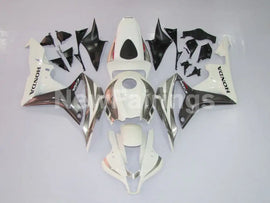 White and Silver Factory Style - CBR600RR 07-08 Fairing Kit