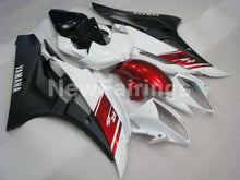 Load image into Gallery viewer, White and Wine Red Matte Black Factory Style - YZF-R6 06-07 Fairing Kit Vehicles &amp; Parts &gt; Vehicle Parts &amp; Accessories
