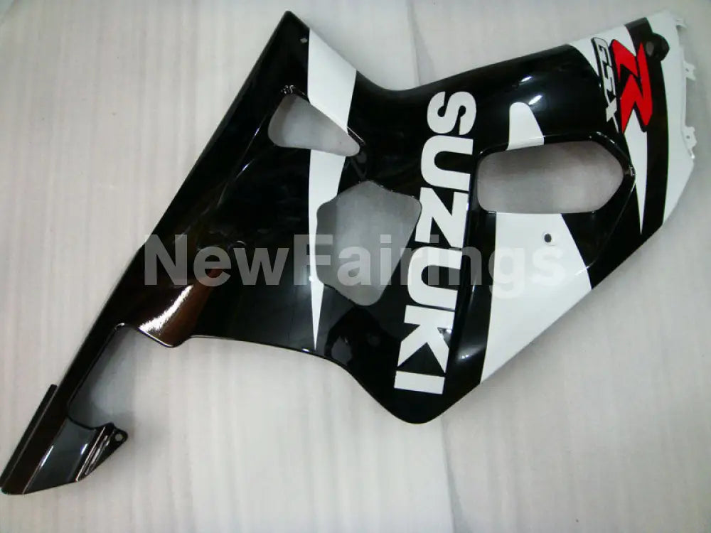 White and Black Factory Style - GSX-R600 01-03 Fairing Kit
