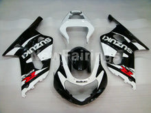 Load image into Gallery viewer, White and Black Factory Style - GSX-R600 01-03 Fairing Kit
