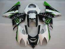 Load image into Gallery viewer, White and Black Green Monster - NINJA ZX-10R 04-05 Fairing Kit