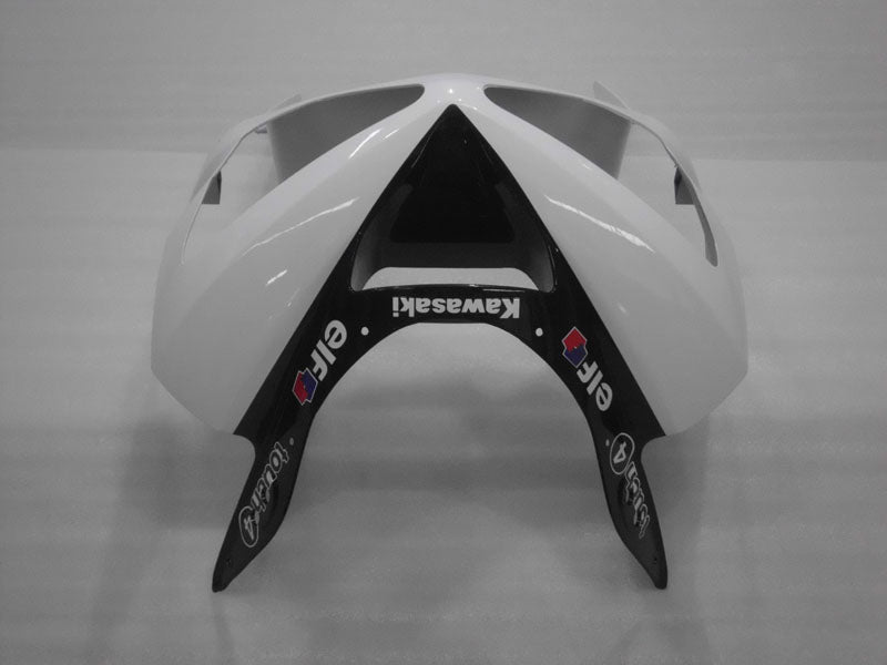 White and Black Monster - NINJA ZX-6R 03-04 Fairing Kit