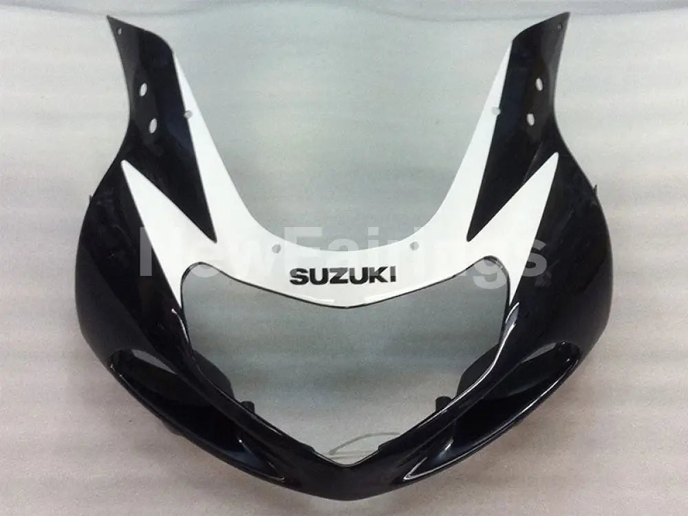 White and Blue Black Factory Style - GSX-R600 01-03 Fairing Kit