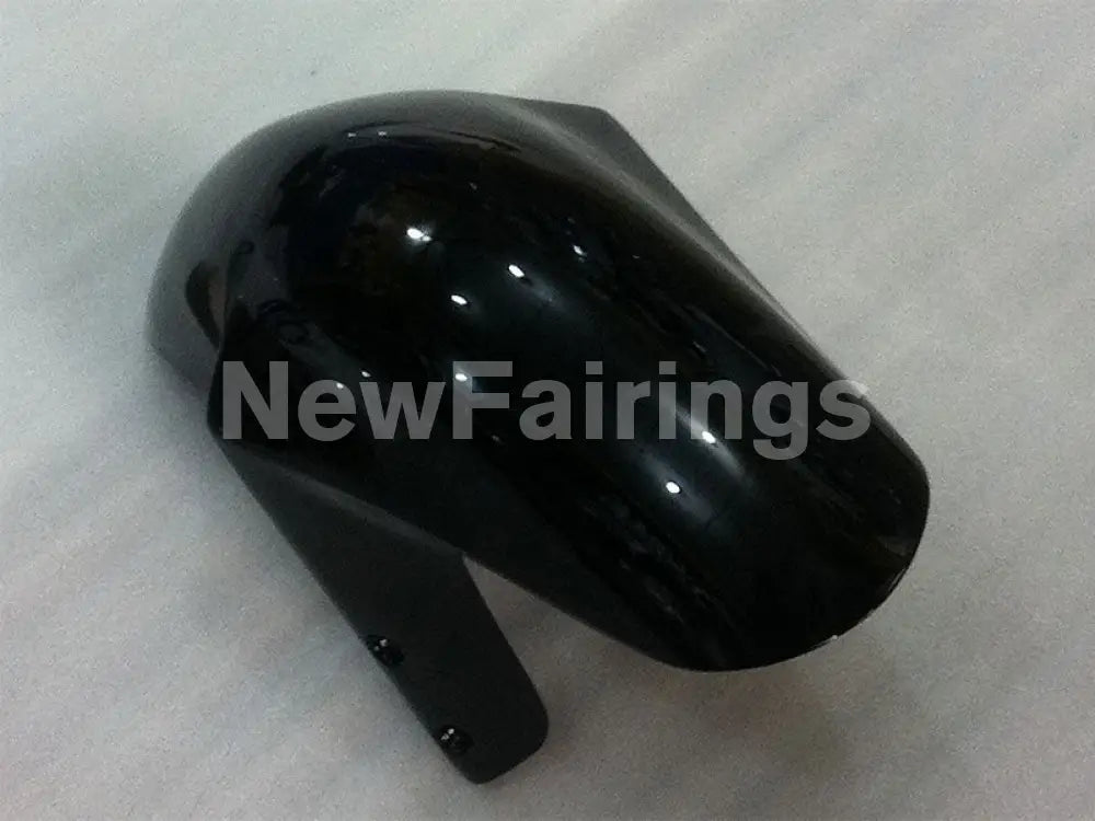 White and Blue Black Factory Style - GSX-R600 01-03 Fairing Kit